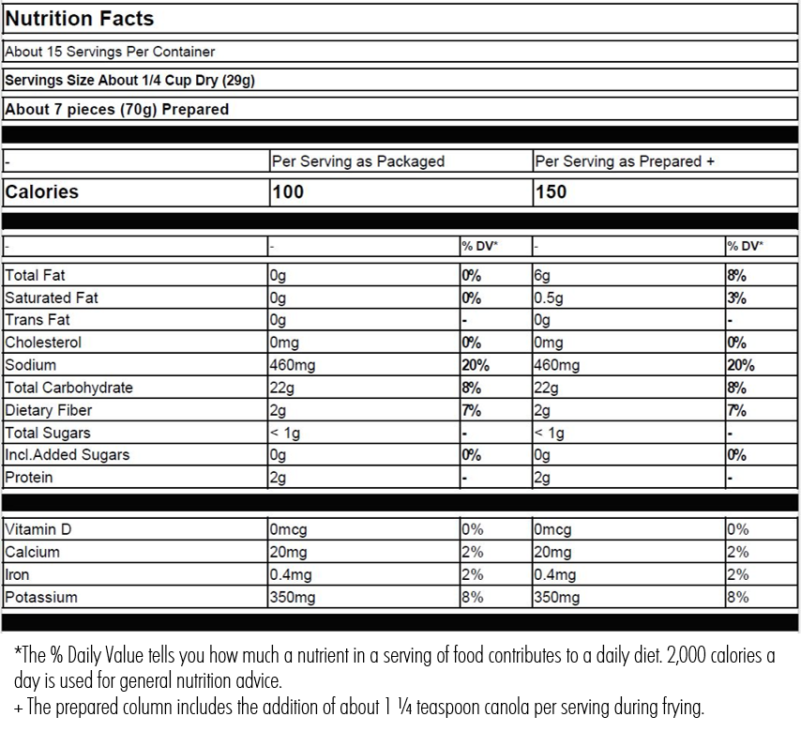 Potato Tot Mix Basic American Foods Foodservice